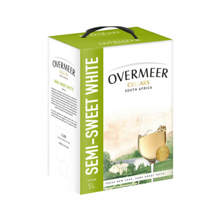 Overmeer Semi Sweet White Wine Lt