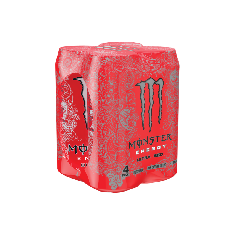 Monster Ultra Red 500mlx4