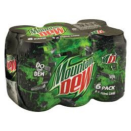 Mountain Dew  Cans 330mlx6