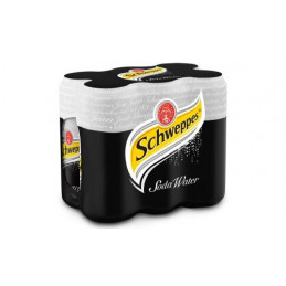 Schweppes Soda Water 330mlx6