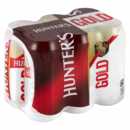 Hunters Gold Cider Cans...
