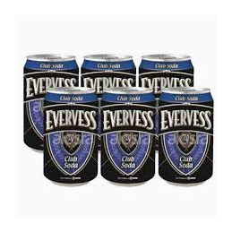 Evervess Club Soda Cans...