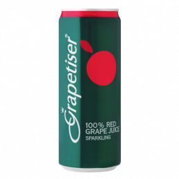 Grapetiser Sparkling Red Grape Juice Can 330ml