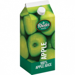 Rhodes 100%  Apple Juice 1Lt