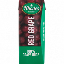 Rhodes 100% Red Grape Juice...