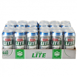 Castle Lite Cans 440mlx24