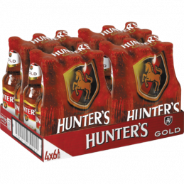 Hunters Gold Cider 330mlx24