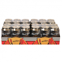Carling Black Label Lager Cans 330mlx24