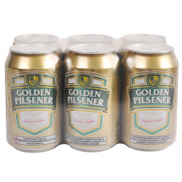 Golden Pilsener Lager Cans...