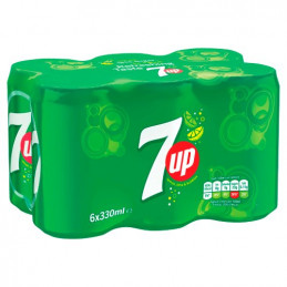 7Up Cans 330mlx6