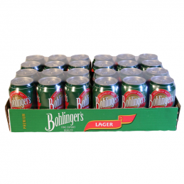 Bohlingers Lager Cans 330mlx24