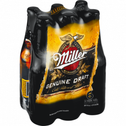 Miller Genuine Draft Beer...