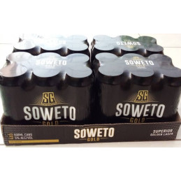Soweto Gold Lager Can 500mlx24